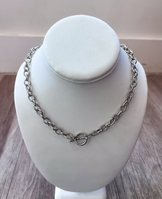Circle Bar Necklace