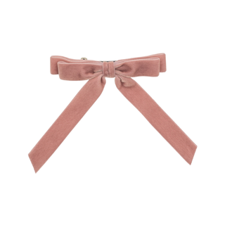 Alice Short Bow Barrette | Gingerbread