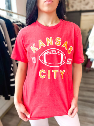 KC 1960 Football Tee