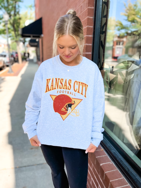 Kansas City Football Sunday Funday in KC Tee or Sweatshirt – Bella