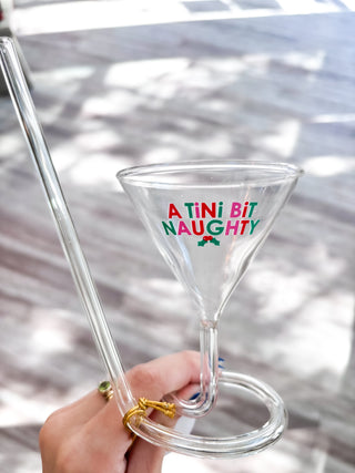 Tini Bit Naughty Martini Glass Sipper