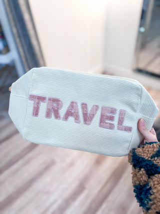 Travel - Corduroy XL Toiletry Bag