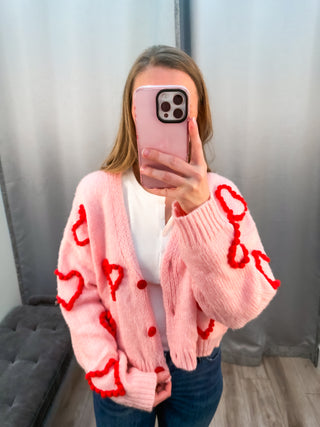 Lots of Love Cropped Cardigan